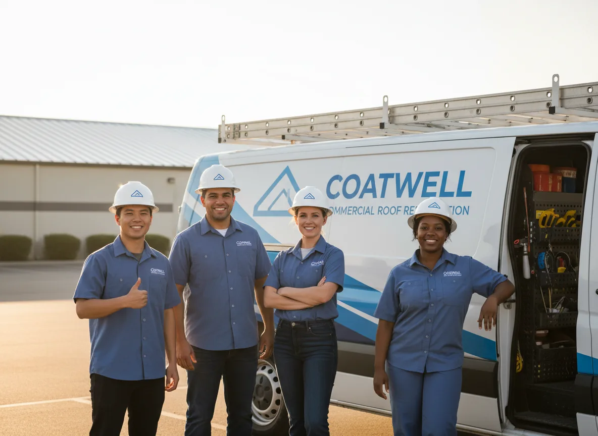 Commercial roof coating company in Fairbury, IL